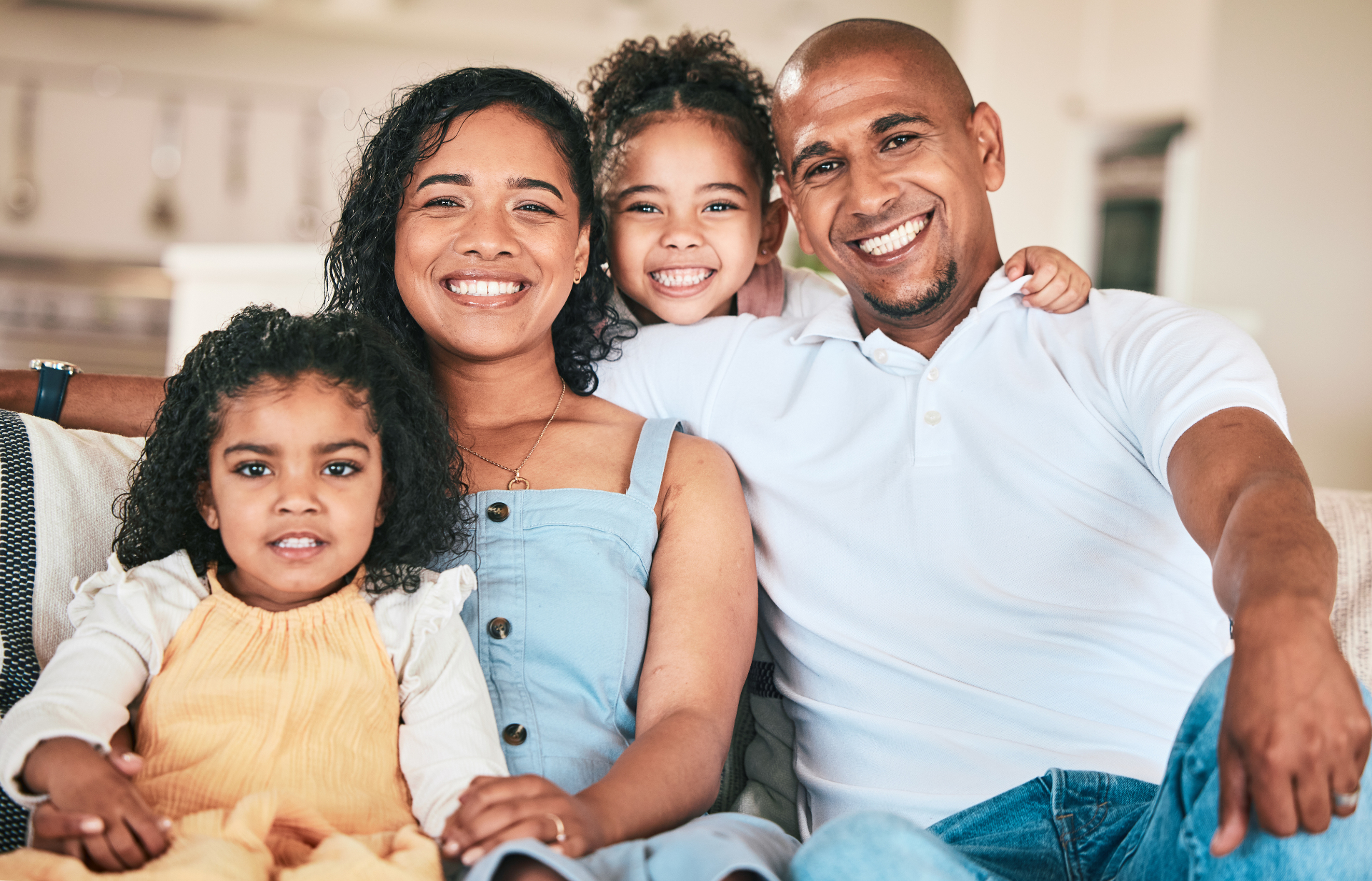 A family learning and growing together at home